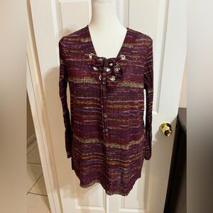 (19 Chenault Multicolor Knit Top